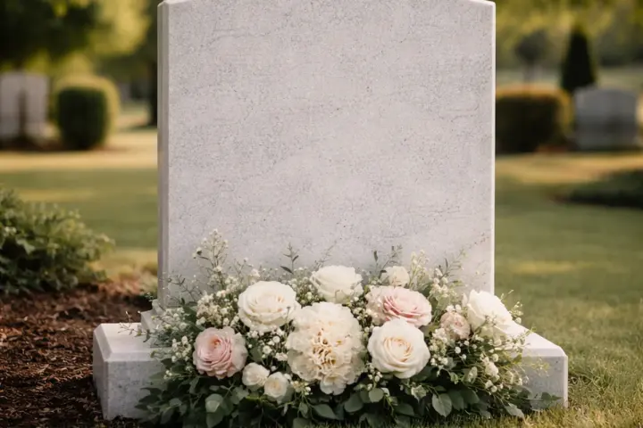 Lapidi funerarie e addobbi floreali a Milano per la commemorazione